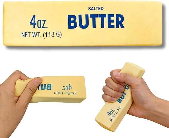 Butter Stick Squishy Fidget Toy